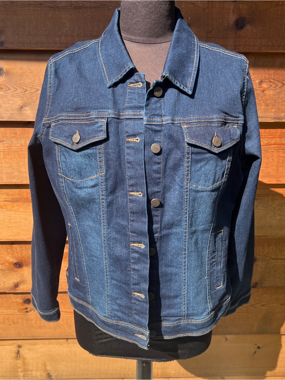 1822 Denim Jacket in Dark Blue